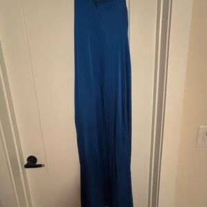 Tahari Elegant Blue Dress